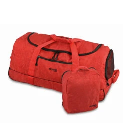 Skypak Folding Wheeled Duffle - 80cm 17 Skypak Folding Wheeled Duffle - 80cm -Travelpro Store 005 skypak original wheeled travel bag red pair 74621.1650929991