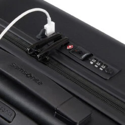 Samsonite Quadrix 4 Wheel Cabin Suitcase - 55cm -Travelpro Store 138274 1041 QUADRIX SPINNER 5520 TECH CONNECTION 58640.1689862660