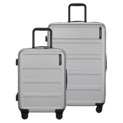 Samsonite Quadrix 2 Piece Luggage Set - 55cm & 75cm -Travelpro Store 146257 1776 QUADRIX 2 PC SET A FRONT 99369.1689863239