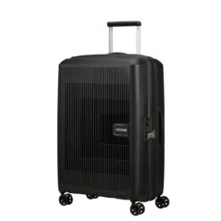 American Tourister Aerostep Expandable Medium Suitcase - 67cm -Travelpro Store 146820 1041 AEROSTEP SPINNER 6724 EXP TSA FRONT34 31518.1673033888