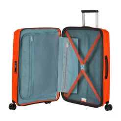 American Tourister Aerostep Expandable Medium Suitcase - 67cm -Travelpro Store 146820 2525 AEROSTEP SPINNER 6724 EXP TSA INTERIOR 53963.1673033837