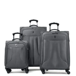 Travelpro Anthem 3 Piece Luggage Set - 56cm, 73cm & 83cm -Travelpro Store Anthem TP5086 Grey Group 2048x2048 30630.1670936684