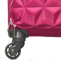 Rock Jewel 4 Wheel Cabin Suitcase - 55cm -Travelpro Store Four Wheel Suitcase Jewel Pink TR 0207 PI 39249.1673945944
