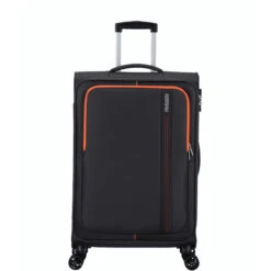 American Tourister Sea Seeker 4 Wheel Medium Suitcase - 68cm -Travelpro Store Grey Front 68cm 39370.1677070427