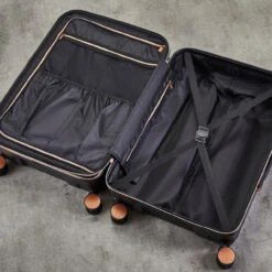 Rock Mayfair 4 Wheel Expandable Large Suitcase - 77cm -Travelpro Store Interior Mayfair Black TR 0238 21638.1686734105.1280.1280 76387.1686734552.1280.1280 40825.1686735408