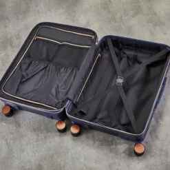 Rock Mayfair 4 Wheel Expandable Medium Suitcase - 65cm -Travelpro Store Interior Mayfair Navy TR 0238 14251.1686734106.1280.1280 39873.1686734552