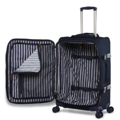 Joules Coast 4 Wheel Medium Suitcase - 66cm -Travelpro Store JLS5002 002 Medium Trolley Case 4W French Navy 3 05714.1695122797