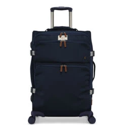 Joules Coast 4 Wheel Medium Suitcase - 66cm -Travelpro Store JLS5002 002 Medium Trolley Case 4W French Navy 1 49172.1695122792