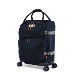 Joules Coast 4 Wheel Cabin Suitcase - 54cm -Travelpro Store JLS5003 002 Cabin Trolley Case 4W French Navy 2 67632.1695121073