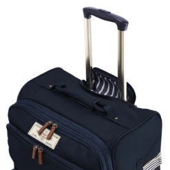 Joules Coast 4 Wheel Medium Suitcase - 66cm -Travelpro Store Joules Coast French Navy Trolley System 76842.1695122798