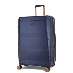 Rock Mayfair 4 Wheel Expandable Large Suitcase - 77cm -Travelpro Store Large Suitcase Mayfair Navy TR 0238 Main 21534.1686735410