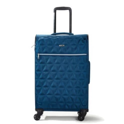 Rock Jewel 4 Wheel Medium Suitcase - 70cm -Travelpro Store Medium Suitcase Jewel Blue TR 0207 BU 36558.1673947709