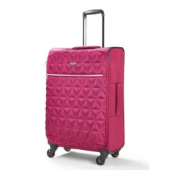 Rock Jewel 4 Wheel Medium Suitcase - 70cm -Travelpro Store Medium Suitcase Jewel Pink TR 0207 PI 3 26954.1673947709