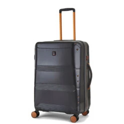 Rock Mayfair 4 Wheel Expandable Medium Suitcase - 65cm -Travelpro Store Medium Suitcase Mayfair Charcoal TR 0238 Main 37578.1686734556