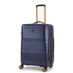 Rock Mayfair 4 Wheel Expandable Medium Suitcase - 65cm -Travelpro Store Medium Suitcase Mayfair Navy TR 0238 Main 41253.1686734555