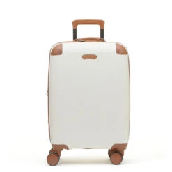 Rock Carnaby 4 Wheel Exp Cabin Suitcase - 56cm -Travelpro Store Rock Carnaby TR 0219 CRM S 1 94385.1660573750