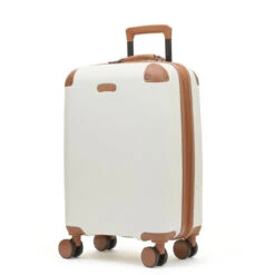 Rock Carnaby 4 Wheel Exp Cabin Suitcase - 56cm -Travelpro Store Rock Carnaby TR 0219 CRM S 3 43103.1660573751
