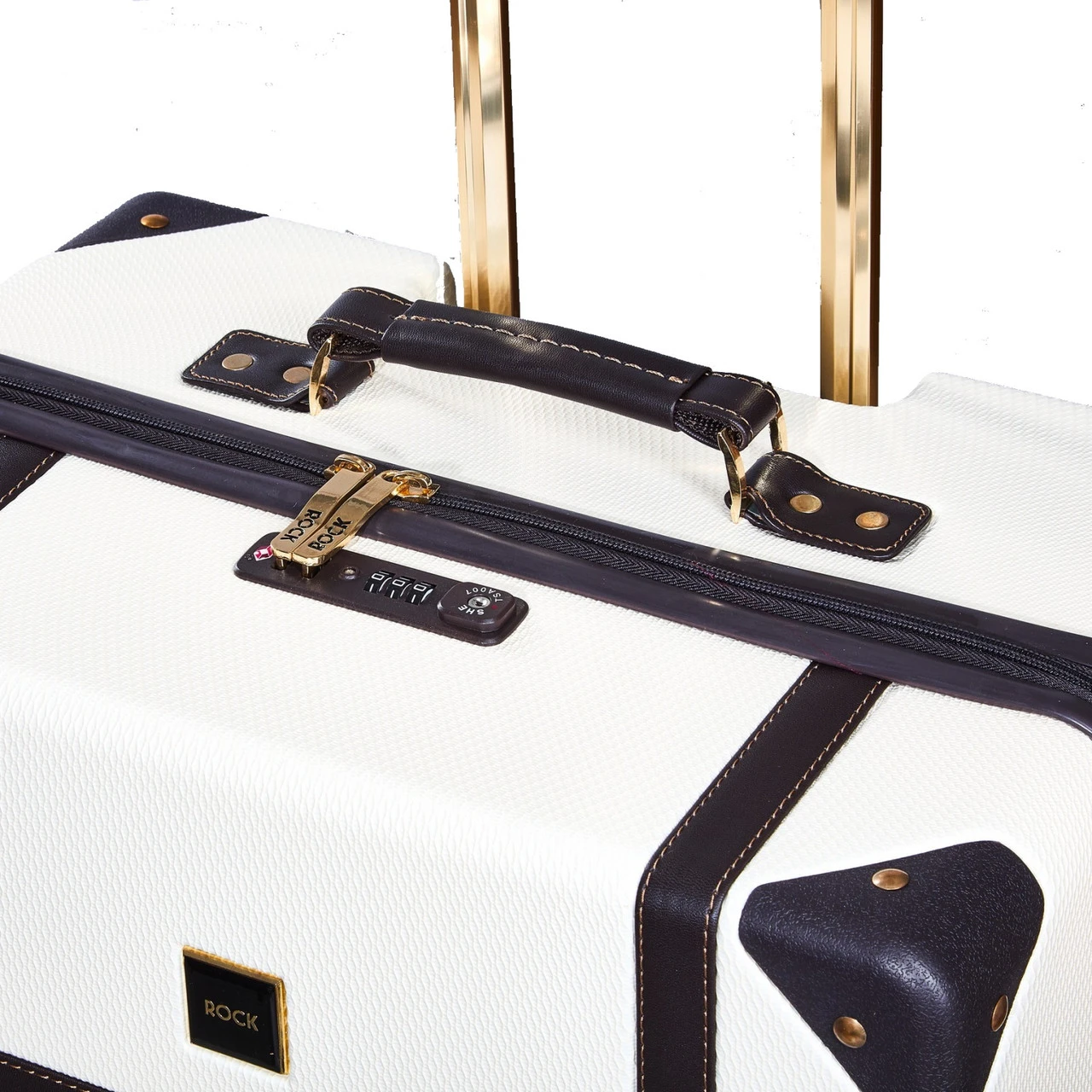 Rock Vintage 4 Wheel Large Suitcase - 78cm 12 Rock Vintage 4 Wheel Large Suitcase - 78cm - Image 10