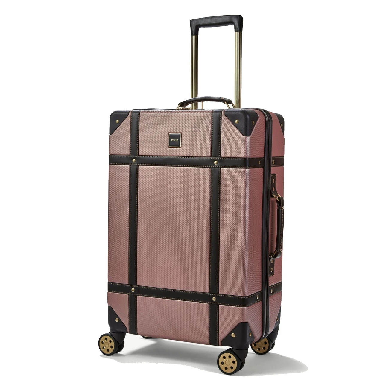 Rock Vintage 4 Wheel Medium Suitcase - 67cm - Image 18