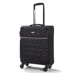 Rock Jewel 4 Wheel Cabin Suitcase - 55cm -Travelpro Store Small Cabin Suitcase Jewel Black TR 0207 BL 5 71142.1673945940
