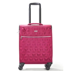 Rock Jewel 4 Wheel Cabin Suitcase - 55cm -Travelpro Store Small Cabin Suitcase Jewel Pink TR 0207 PI 11794.1673945943