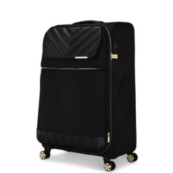 Ted Baker Albany Eco 4 Wheel Large Suitcase - 80cm 15 Ted Baker Albany Eco 4 Wheel Large Suitcase - 80cm -Travelpro Store TBW7001 001 Ted Baker Albany Eco Black Large Case 2 29194.1684486028