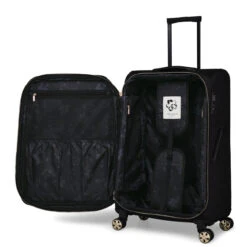 Ted Baker Albany Eco 4 Wheel Medium Suitcase - 69cm 16 Ted Baker Albany Eco 4 Wheel Medium Suitcase - 69cm -Travelpro Store TBW7002 001 Ted Baker Albany Eco Black Medium Case 3 90932.1684486062