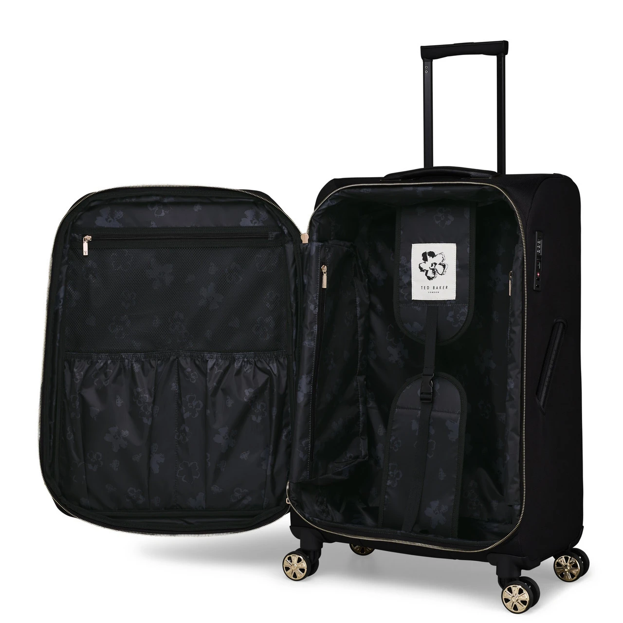 Ted Baker Albany Eco 4 Wheel Medium Suitcase - 69cm 6 Ted Baker Albany Eco 4 Wheel Medium Suitcase - 69cm - Image 4