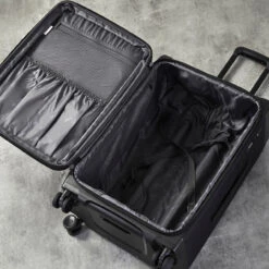 Rock Parker 4 Wheel Exp Medium Suitcase - 65cm -Travelpro Store TR 0206 BL Interior 05473.1672751981