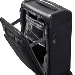 Rock Parker 4 Wheel Cabin Suitcase - 54cm -Travelpro Store TR 0206 BL S Laptop 34069.1672750794