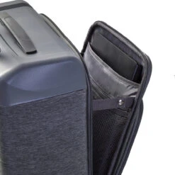 Rock Parker 4 Wheel Cabin Suitcase - 54cm -Travelpro Store TR 0206 GR LaptopSection 20297.1672750795
