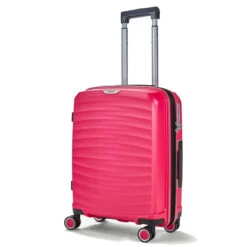 Rock Sunwave 4 Wheel Exp Cabin Suitcase - 54cm -Travelpro Store TR 0212 PI S 3 91793.1661262765