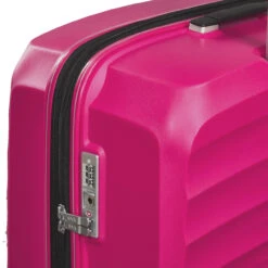 Rock Sunwave 4 Wheel Exp Cabin Suitcase - 54cm -Travelpro Store TR 0212 PI Lock 22343.1661262765