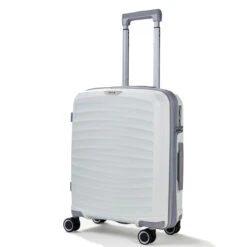 Rock Sunwave 4 Wheel Exp Cabin Suitcase - 54cm -Travelpro Store TR 0212 WH S 3 19291.1661262765