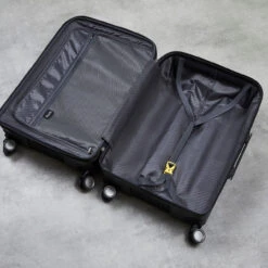 Rock Bali 4 Wheel Cabin Suitcase - 55cm 23 Rock Bali 4 Wheel Cabin Suitcase - 55cm -Travelpro Store TR 0235 BLK Interior 73239.1661167243