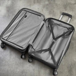Rock Prime 4 Wheel Exp Medium Suitcase - 66cm -Travelpro Store TR 0241 CHA Interior 99580.1661161322.1280.1280 59673.1661161907