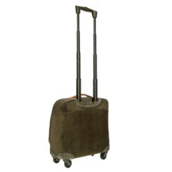 Bric's Life 4 Wheel Pilot Trolley Cabin Case - 43cm -Travelpro Store brics blf05260 olive 2 46934.1650938087