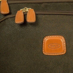 Bric's Life 4 Wheel Pilot Trolley Cabin Case - 43cm -Travelpro Store brics blf05260 olive 7 79898.1650938092