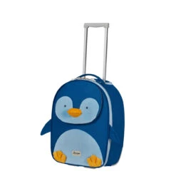 Samsonite Happy Sammies Eco Penguin Peter Suitcase -Travelpro Store prod col 142471 9675 wheel handle full 1 79615.1682610902