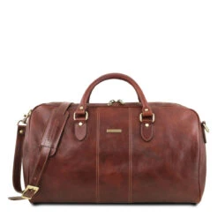 Tuscany Leather Lisbona Large Duffle - 55cm -Travelpro Store tl lisbon tl141657 13 60901.1659360281