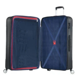 American Tourister Tracklite 4 Wheel Expandable Suitcase - 78cm 31 American Tourister Tracklite 4 Wheel Expandable Suitcase - 78cm -Travelpro Store tracklite interior 2 76747.1669370186